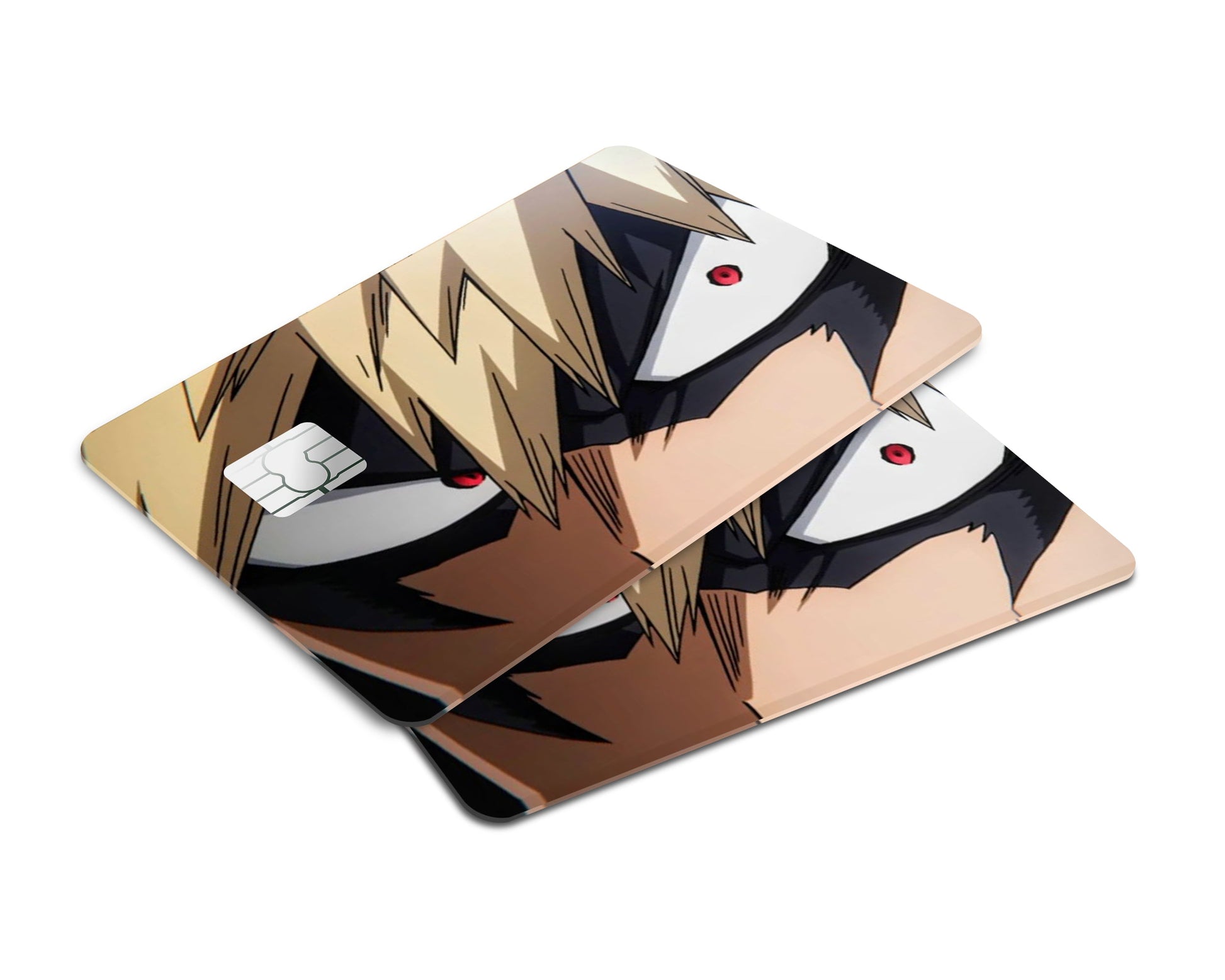 Anime Town Creations Credit Card Katsuki Bakugo Eyes Window Skins - Anime My Hero Academia Credit Card Skin