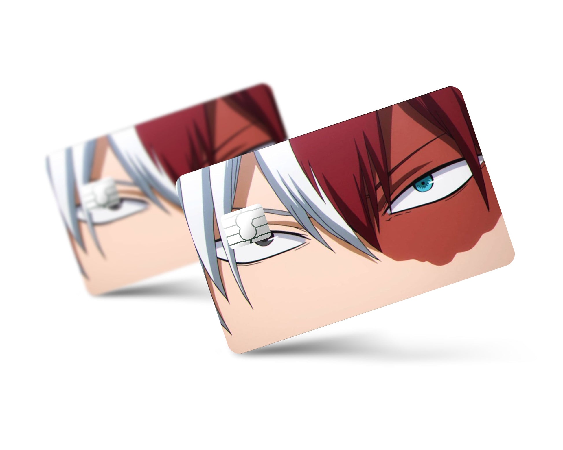 Anime Town Creations Credit Card Shoto Todoraki Eyes Full Skins - Anime My Hero Academia Credit Card Skin
