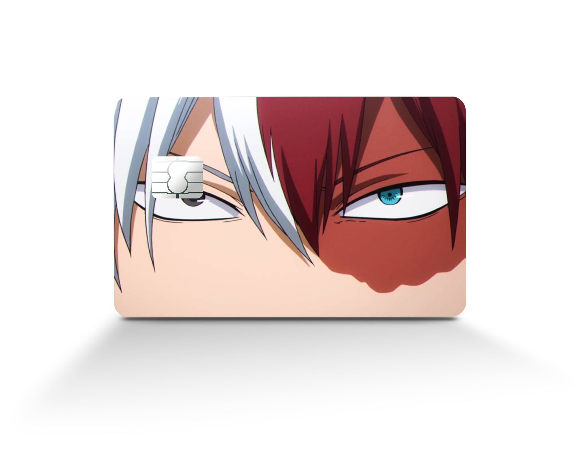 Anime Town Creations Credit Card Shoto Todoraki Eyes Full Skins - Anime My Hero Academia Credit Card Skin