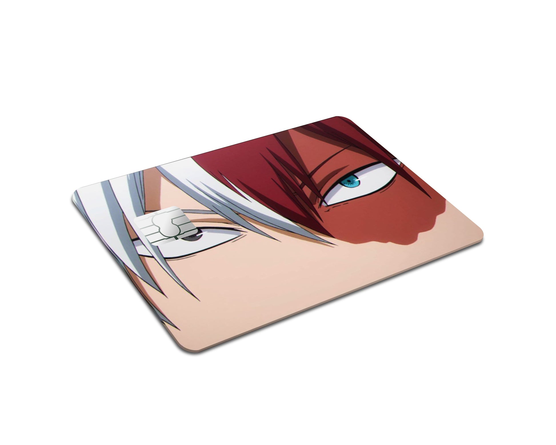 Anime Town Creations Credit Card Shoto Todoraki Eyes Full Skins - Anime My Hero Academia Credit Card Skin