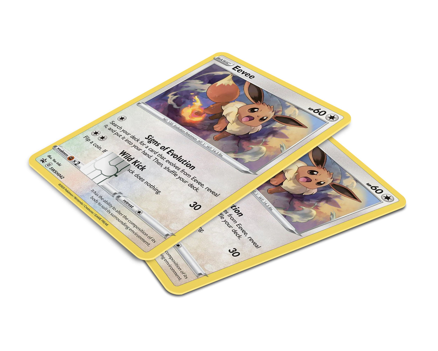 Anime Town Creations Credit Card Cute Eevee Pokemon Card Window Skins - Anime Pokemon Credit Card Skin