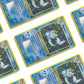 Anime Town Creations Credit Card Vaporeon Pokemon Card Window Skins - Anime Pokemon Credit Card Skin