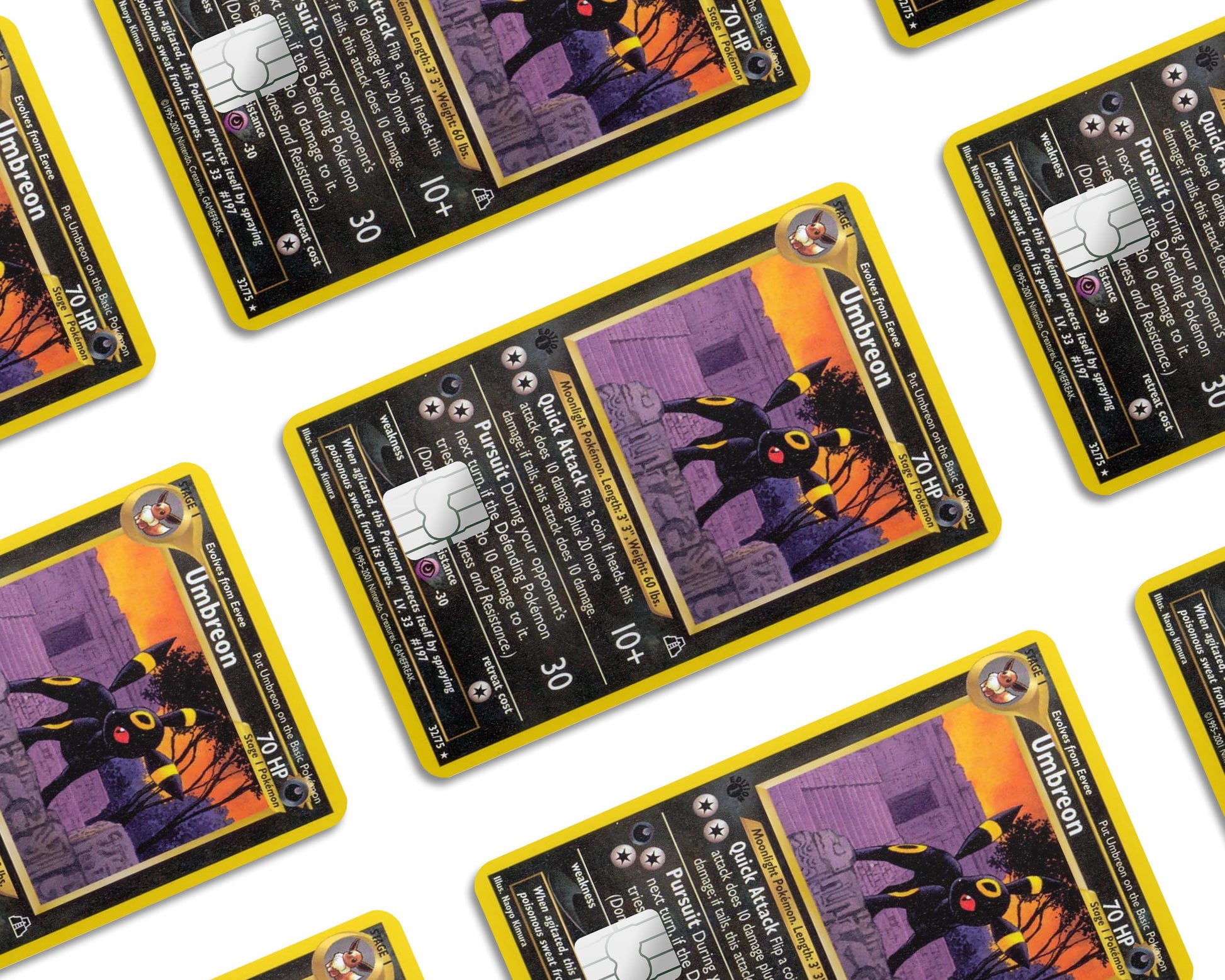 Umbreon Pokemon Card Credit Card Credit Card Skin – Anime Town Creations