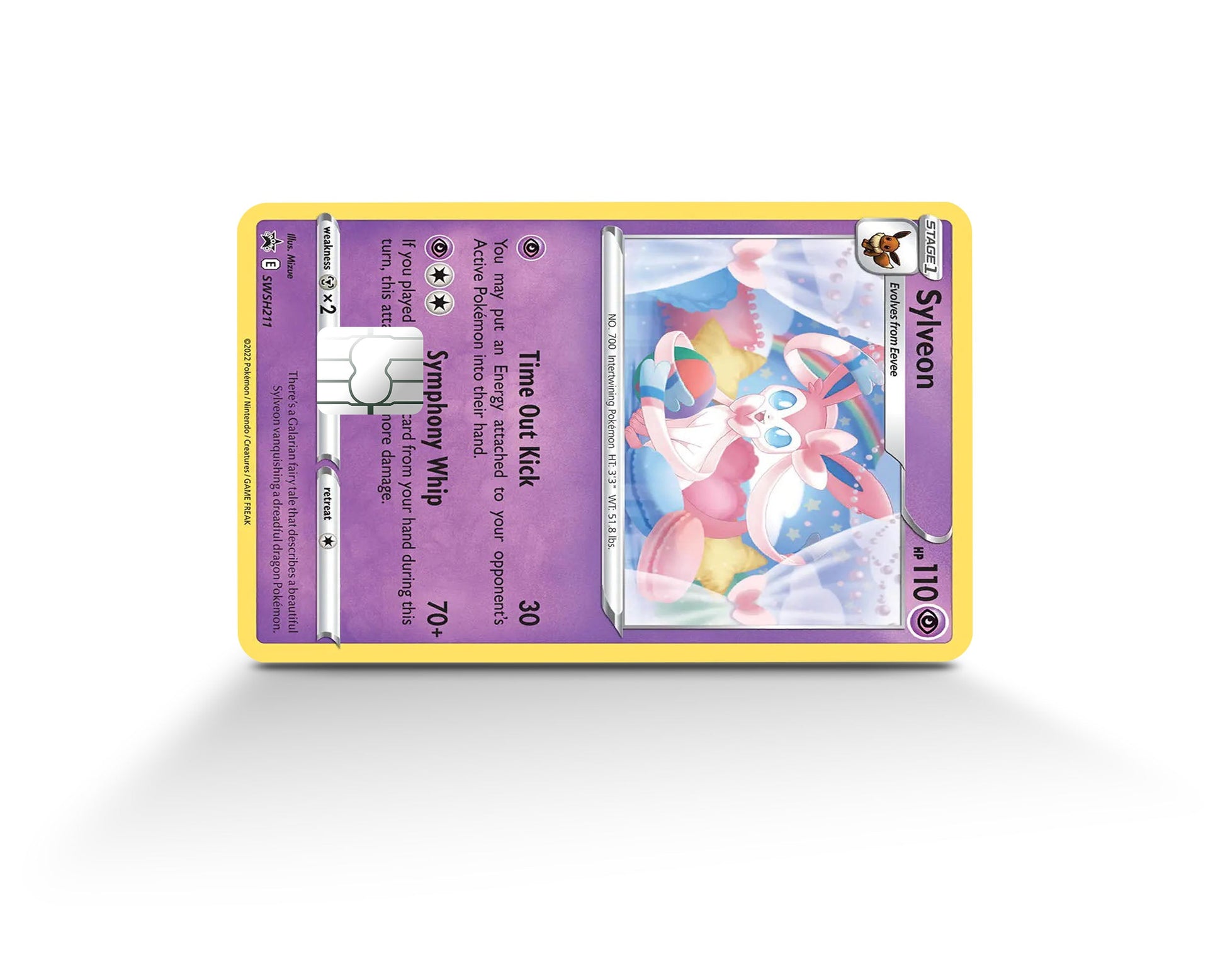 Sylveon Pokemon Card Credit Card Credit Card Skin – Anime Town Creations