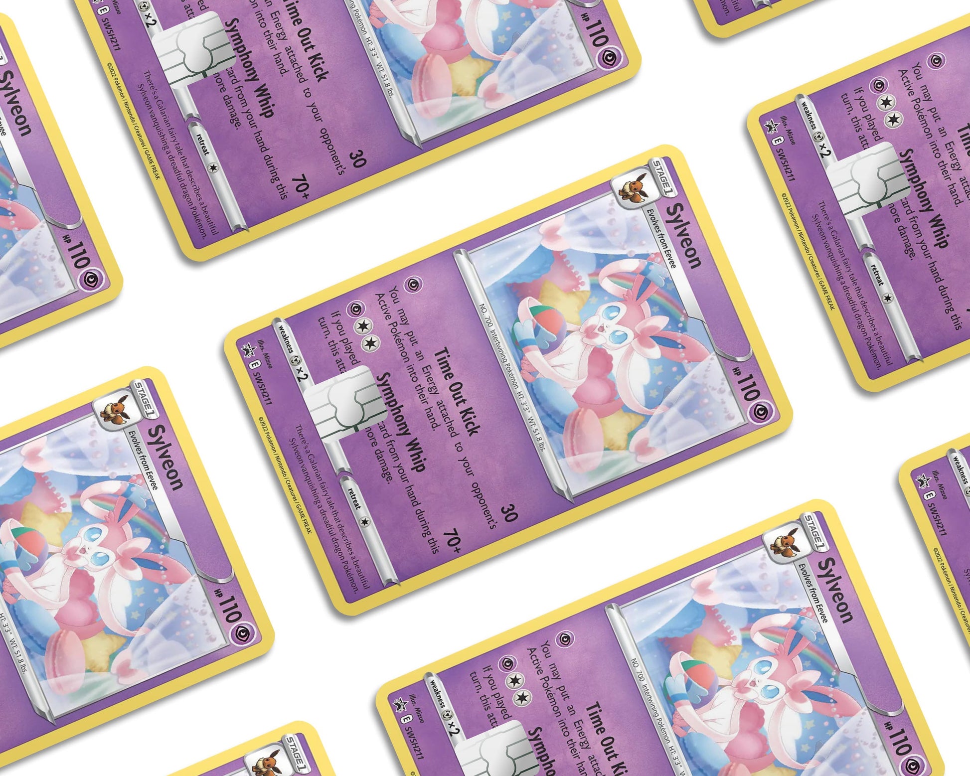 Sylveon Pokemon Card Credit Card Credit Card Skin Anime Town Creations Sylveon Pokemon Card Credit Card Credit Card Skin Anime Town Creations
