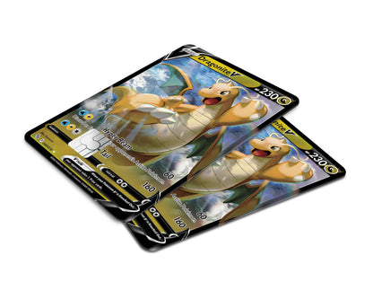 Anime Town Creations Credit Card Cute Dragonite Pokemon Card Window Skins - Anime Pokemon Credit Card Skin