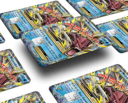 Anime Town Creations Credit Card Mega Gyarados Pokemon Card Window Skins - Anime Pokemon Credit Card Skin