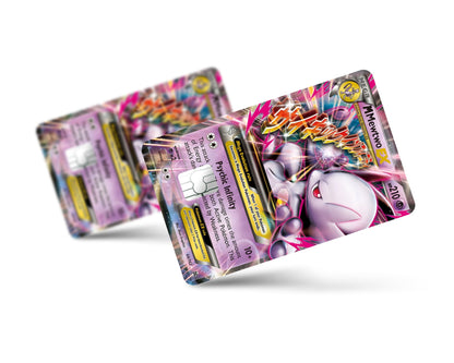 Anime Town Creations Credit Card Mega Mewtwo Y Pokemon Card Full Skins - Anime Pokemon Credit Card Skin