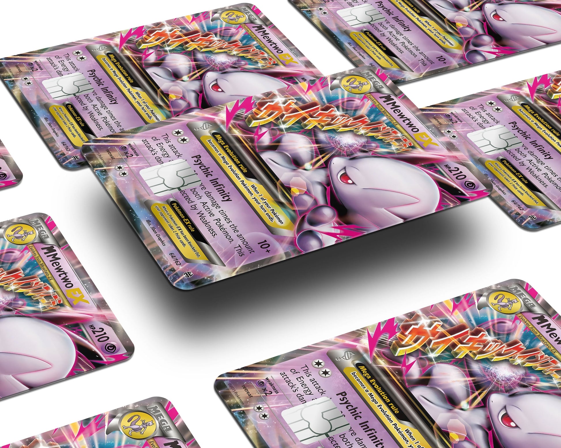 Mega Mewtwo Y Pokemon Card Credit Card Credit Card Skin Anime Town Creations Mega Mewtwo Y Pokemon Card Credit Card Credit Card Skin Anime Town Creations