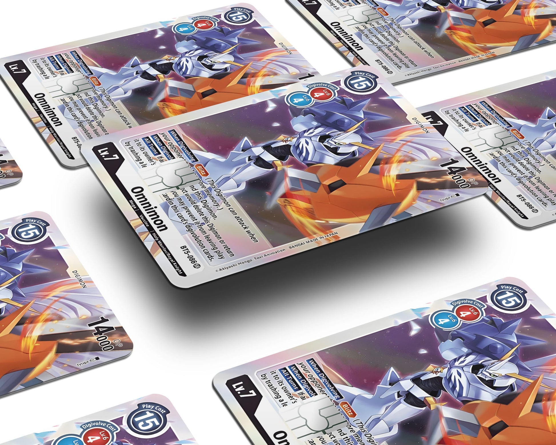 Omnimon Digimon Card Credit Card Credit Card Skin Anime Town Creations Omnimon Digimon Card Credit Card Credit Card Skin Anime Town Creations