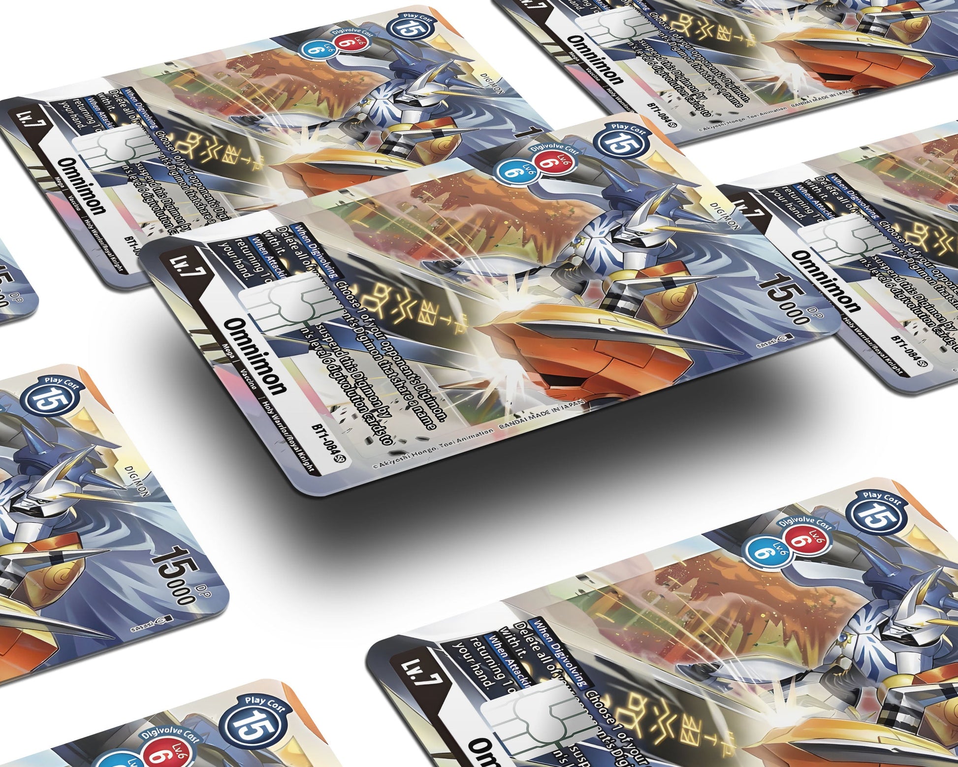 Omnimon Limited Edition Digimon Card Credit Card Skin - Full / Small Omnimon Limited Edition Digimon Card Credit Card Skin - Full / Small