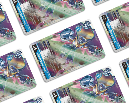 Anime Town Creations Credit Card Ulforceveedramon Digimon Card Window Skins - Anime Digimon Credit Card Skin