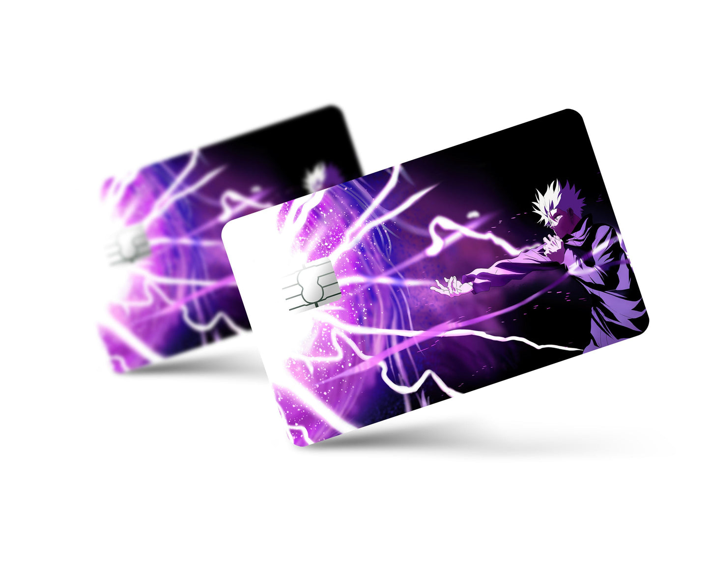 Anime Town Creations Credit Card Jujutsu Kaisen Satoru Gojo Purple Hollow Full Skins - Anime Jujutsu Kaisen Credit Card Skin