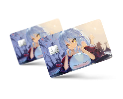 Anime Town Creations Credit Card Rimuru Tempest Cute Kimono Full Skins - Anime That Time I Got Reincarnated as a Slime Credit Card Skin