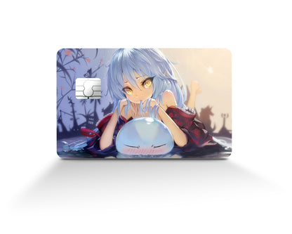 Anime Town Creations Credit Card Rimuru Tempest Cute Kimono Full Skins - Anime That Time I Got Reincarnated as a Slime Credit Card Skin