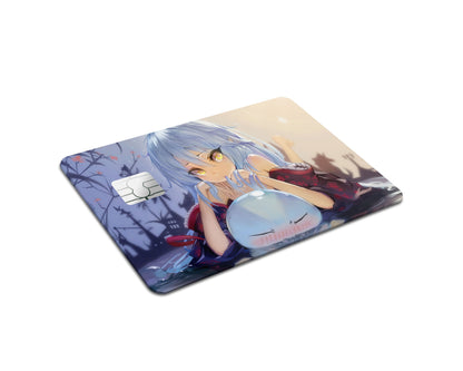 Anime Town Creations Credit Card Rimuru Tempest Cute Kimono Full Skins - Anime That Time I Got Reincarnated as a Slime Credit Card Skin
