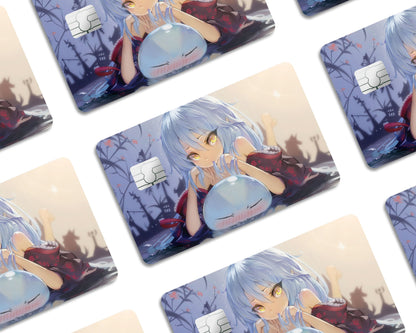Anime Town Creations Credit Card Rimuru Tempest Cute Kimono Window Skins - Anime That Time I Got Reincarnated as a Slime Credit Card Skin