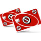 Anime Town Creations Credit Card Uno Skip Red Full Skins - Anime Quote Credit Card Skin