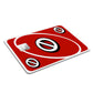 Anime Town Creations Credit Card Uno Skip Red Full Skins - Anime Quote Credit Card Skin