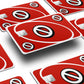 Anime Town Creations Credit Card Uno Skip Red Window Skins - Anime Quote Credit Card Skin