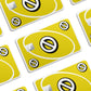 Anime Town Creations Credit Card Uno Skip Yellow Window Skins - Anime Quote Credit Card Skin