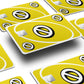 Anime Town Creations Credit Card Uno Skip Yellow Window Skins - Anime Quote Credit Card Skin