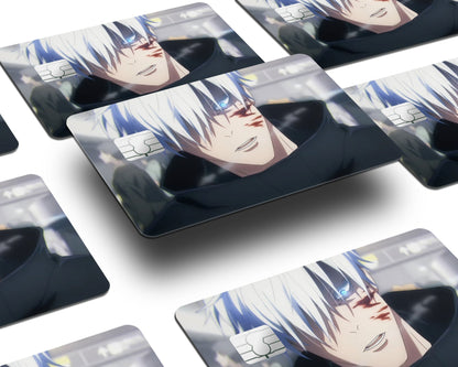 Anime Town Creations Credit Card Jujutsu Kaisen Gojo Satoru Breathing Window Skins - Anime Jujutsu Kaisen Credit Card Skin
