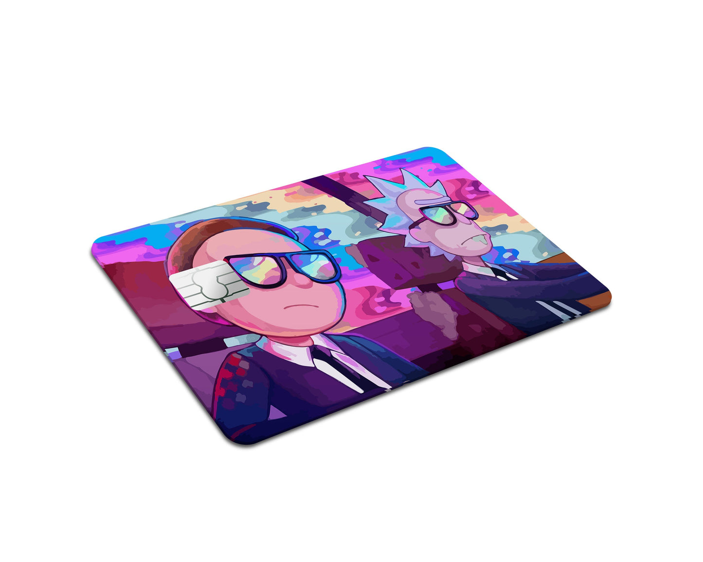 Anime Town Creations Credit Card Agents Rick and Morty Full Skins - Anime Rick and Morty Credit Card Skin