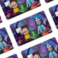 Anime Town Creations Credit Card Rick and Morty Spaceship Window Skins - Anime Rick and Morty Credit Card Skin