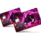 Anime Town Creations Credit Card Rick and Morty Space Travel Purple Full Skins - Anime Rick and Morty Credit Card Skin