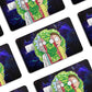 Anime Town Creations Credit Card Rick and Morty Portal Split Window Skins - Anime Rick and Morty Credit Card Skin