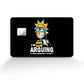 Anime Town Creations Credit Card Rick I'm not Arguing Full Skins - Anime Rick and Morty Credit Card Skin