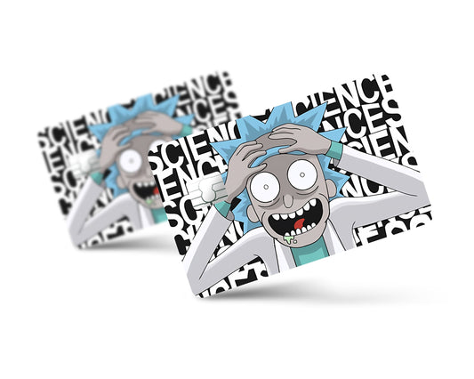 Anime Town Creations Credit Card Insane Rick Full Skins - Anime Rick and Morty Credit Card Skin