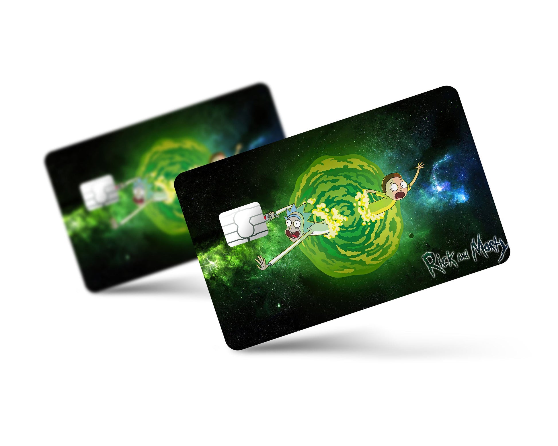 Rick and Morty Portal Gun Credit Card Credit Card Skin – Anime Town  Creations