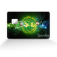 Anime Town Creations Credit Card Rick and Morty Portal Gun Full Skins - Anime Rick and Morty Credit Card Skin