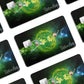 Anime Town Creations Credit Card Rick and Morty Portal Gun Window Skins - Anime Rick and Morty Credit Card Skin