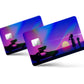 Anime Town Creations Holographic Credit Card Rick and Morty Back to Time Travel Full Skins - Anime Rick and Morty Holographic Credit Card Skin