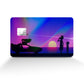 Anime Town Creations Holographic Credit Card Rick and Morty Back to Time Travel Full Skins - Anime Rick and Morty Holographic Credit Card Skin