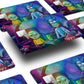 Anime Town Creations Holographic Credit Card Rick and Morty Spaceship Window Skins - Anime Rick and Morty Holographic Credit Card Skin