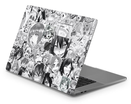 Apple MacBook Ahegao Manga Pro 16" (A2141) Skins - Anime Ahegao Skin