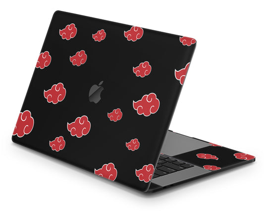 Apple MacBook Naruto Akatsuki Pattern Pro 16" (A2141) Skins - Anime Naruto Skin