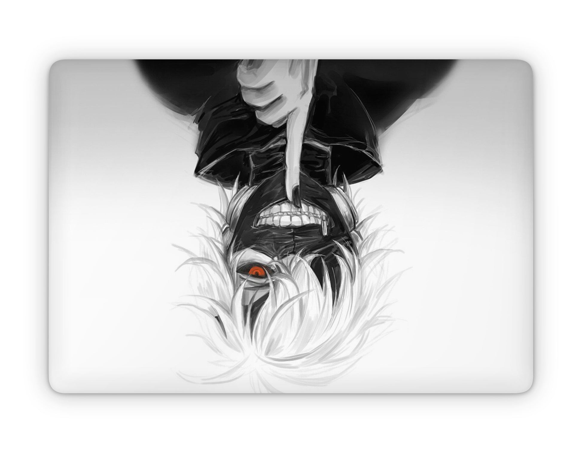 Anime Town Creations MacBook Tokyo Ghoul Ken Kaneki White Pro 16" (A2141) Skins - Anime Tokyo Ghoul Skin