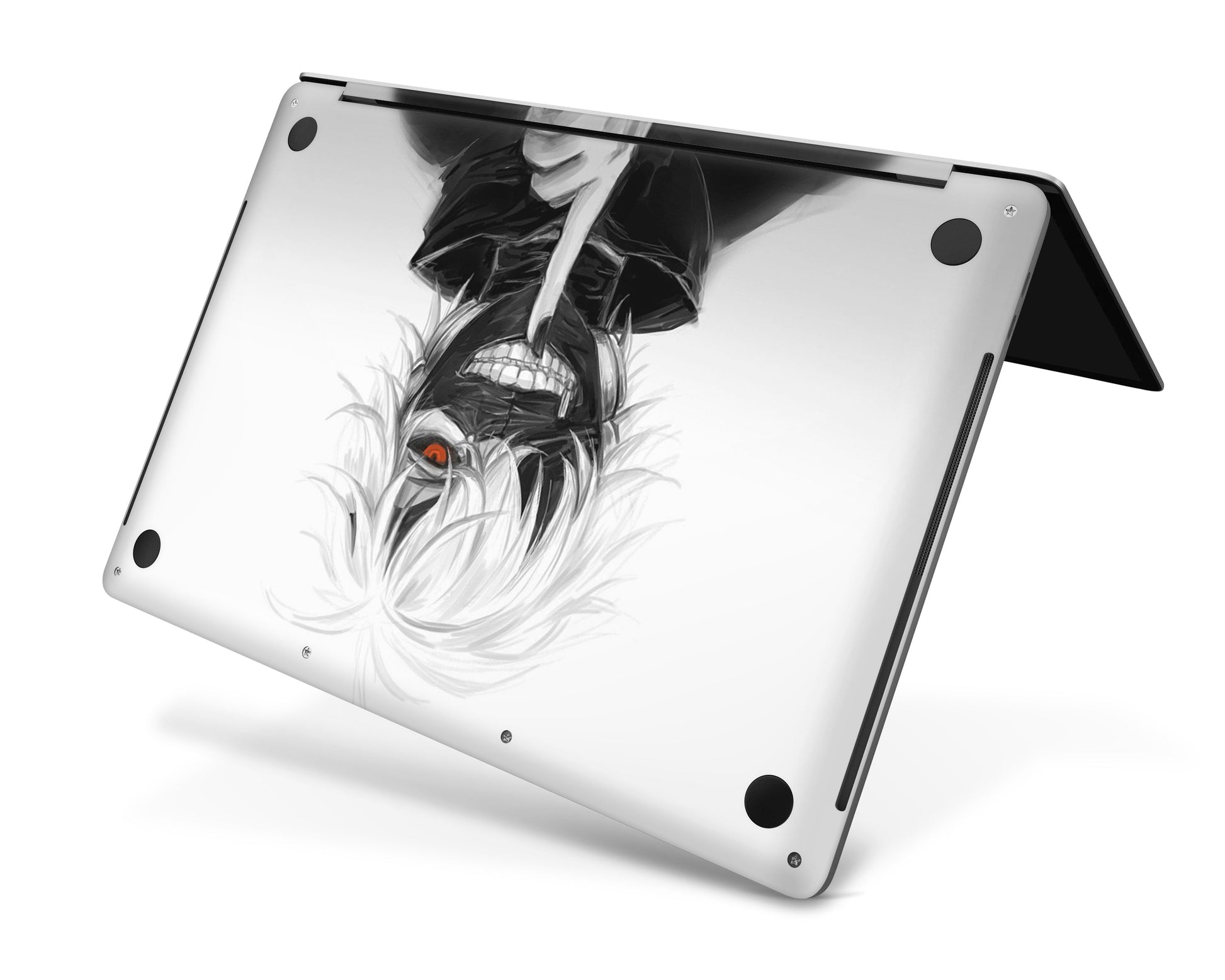Anime Town Creations MacBook Tokyo Ghoul Ken Kaneki White Pro 15" (A1707/1990) Skins - Anime Tokyo Ghoul Skin