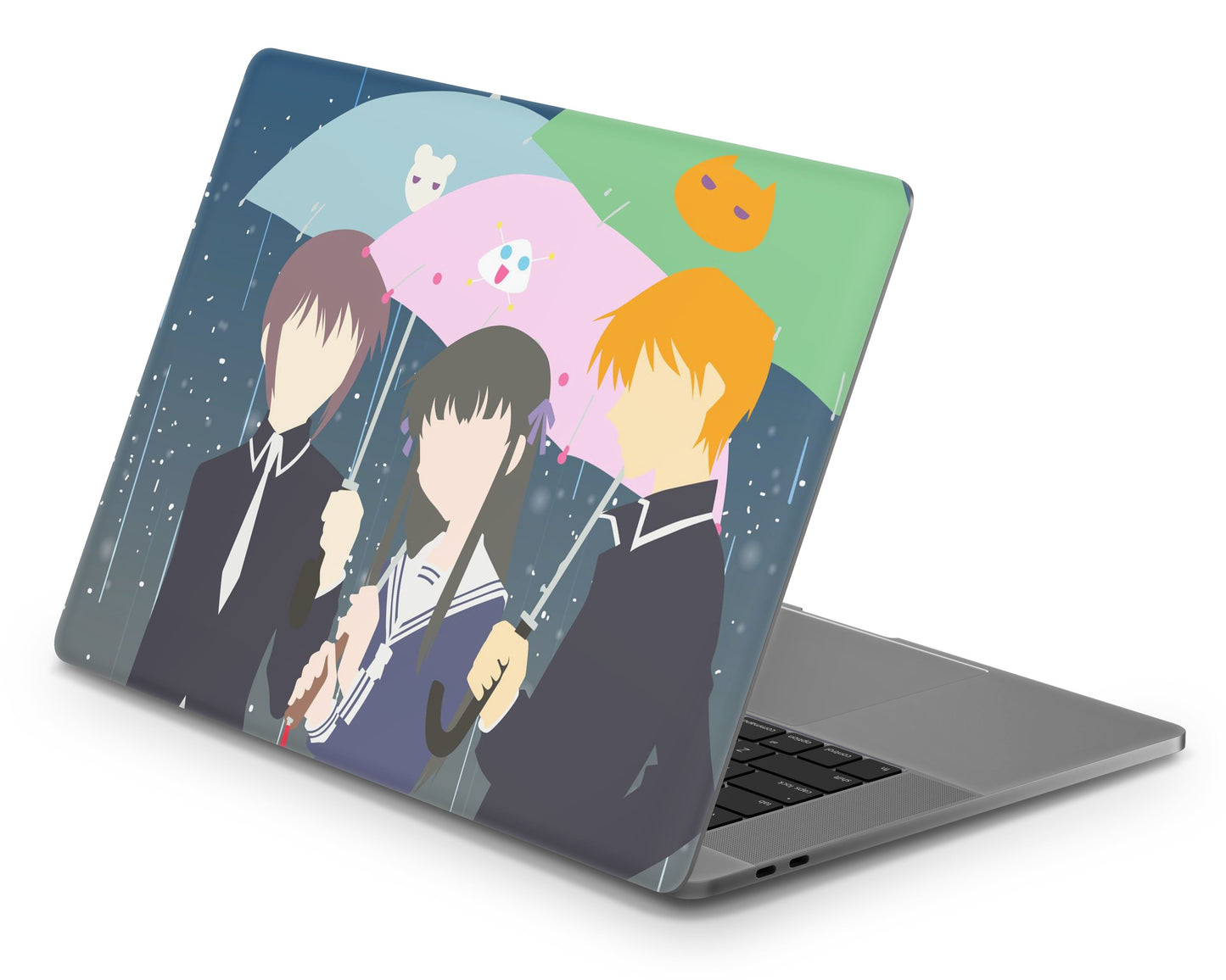 Anime Town Creations MacBook Fruits Basket Tohru Honda Yuki & Kyo Sohma Pro 16" (A2141) Skins - Anime Fruits Basket Skin