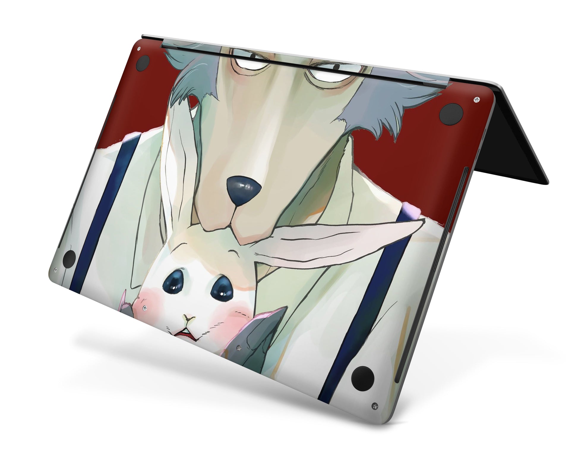 Anime Town Creations MacBook Beastars Legoshi & Haru Pro 15" (A1707/1990) Skins - Anime Beastars  Skin