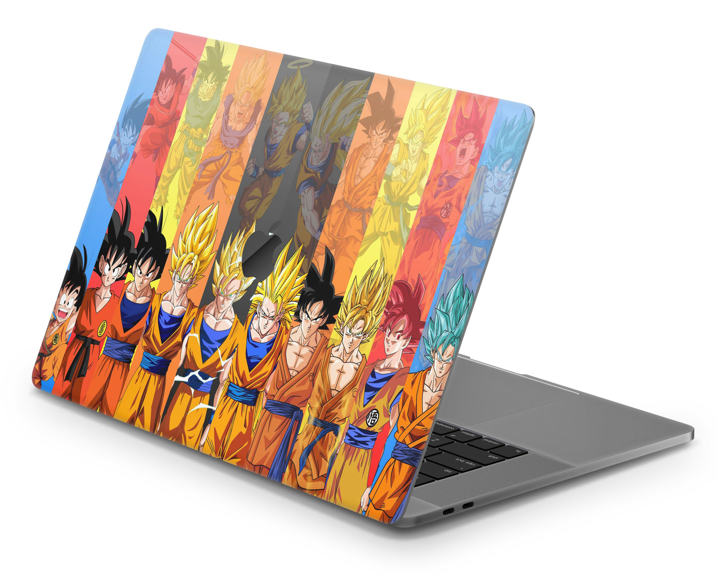 Anime Town Creations MacBook Dragon Ball Super Saiyan Transformation Pro 16" (A2141) Skins - Anime Initial D Skin