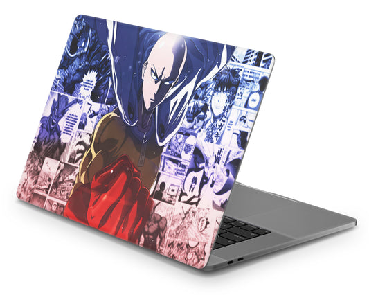 Anime Town Creations MacBook One Punch Man Saitama Pro 16" (A2141) Skins - Anime One Punch Man Skin