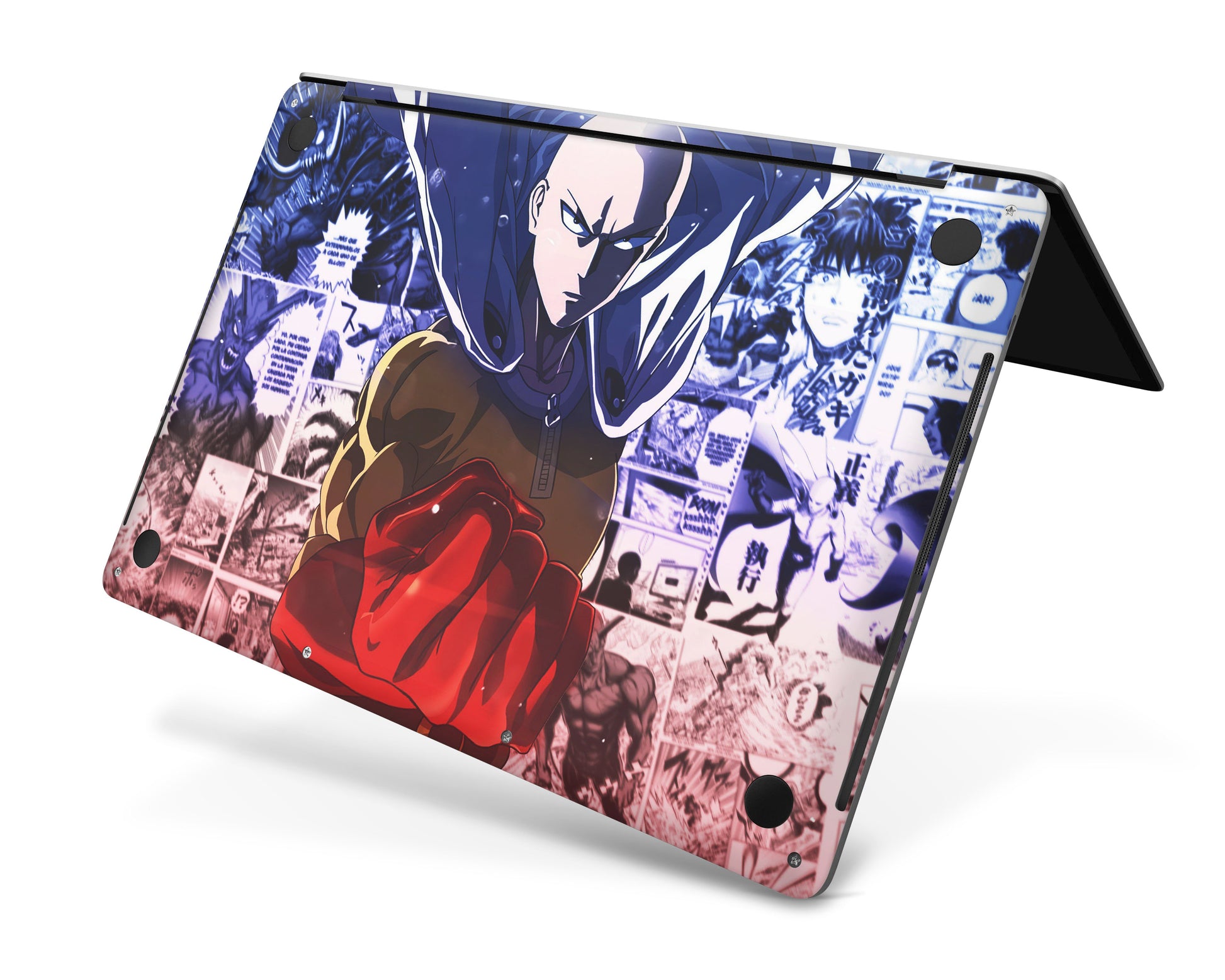 Anime Town Creations MacBook One Punch Man Saitama Pro 15" (A1707/1990) Skins - Anime One Punch Man Skin