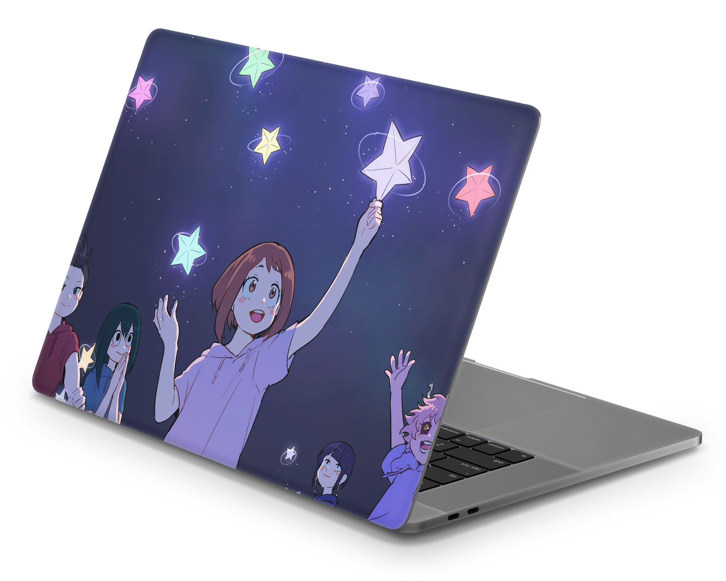 Anime Town Creations MacBook My Hero Academia Girls Night Stars Pro 16" (A2141) Skins - Anime My Hero Academia Skin