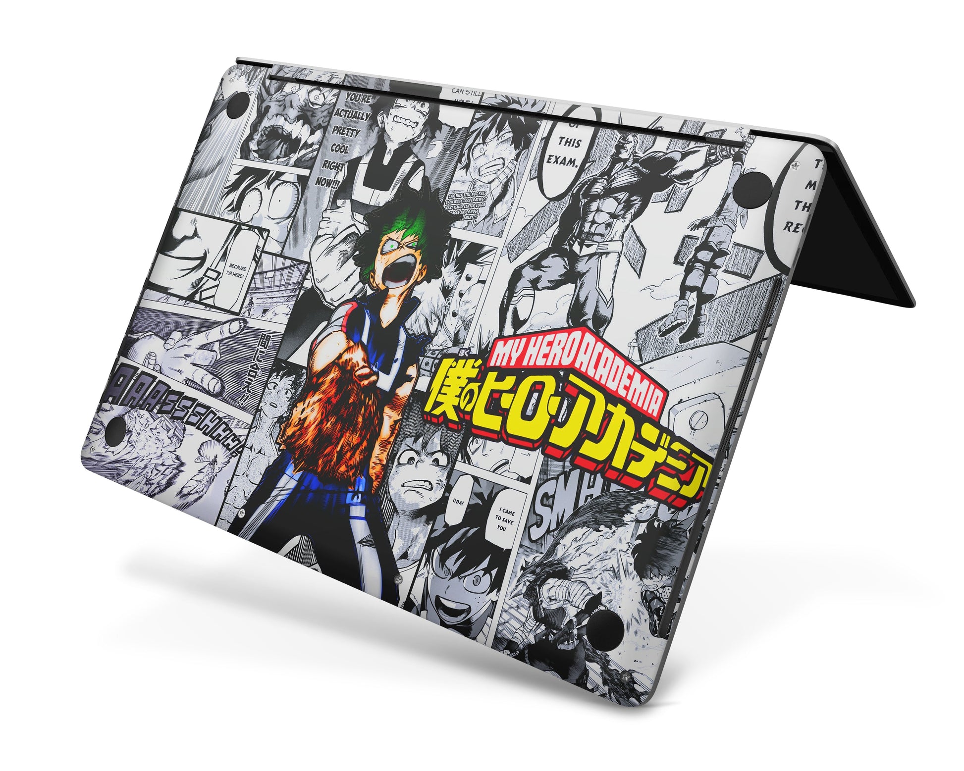 Anime Town Creations MacBook My Hero Academia Itadori Midoriya Manga Pro 15" (A1707/1990) Skins - Anime My Hero Academia Skin